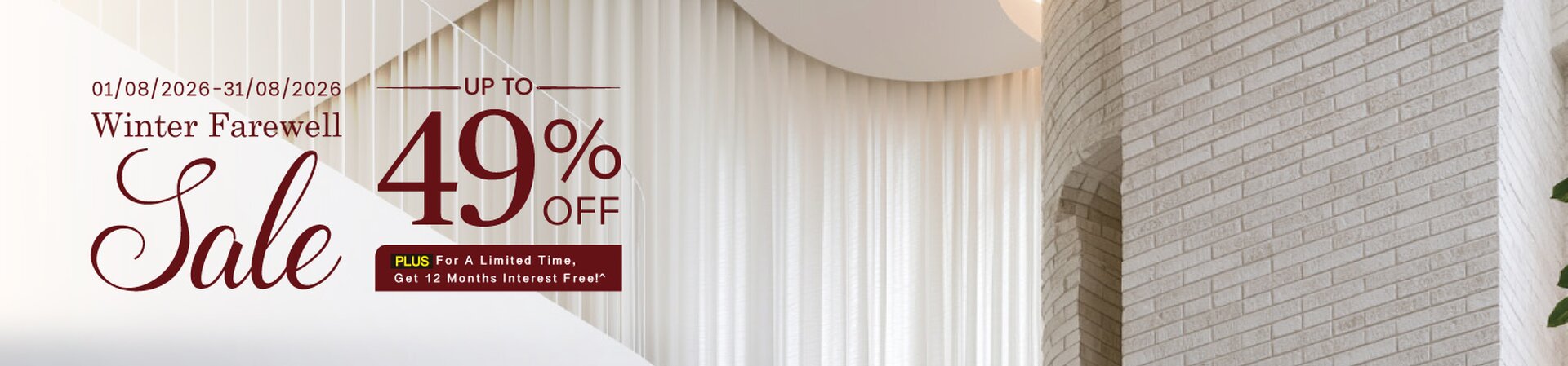 Winter Farewell Sale