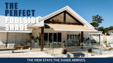 THE PERFECT POOLSIDE SHADE