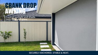 COMFORTABLE SHADE, SIMPLE CONTROL.