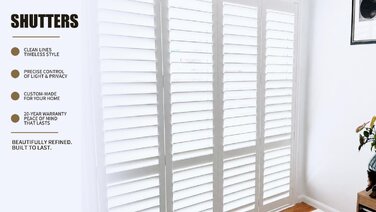 BI-FOLD SHUTTERS CUSTOMISED FOR A SEAMLESS FIT