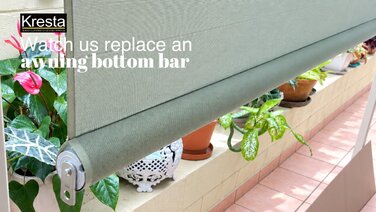 Watch us replace an awning bottom bar!